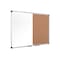 Mastervision MasterVision Maya Series Combo Whiteboard/Cork Board, Wall Mount, 18"x24", Aluminum Frame XA0202170 - alternate 4